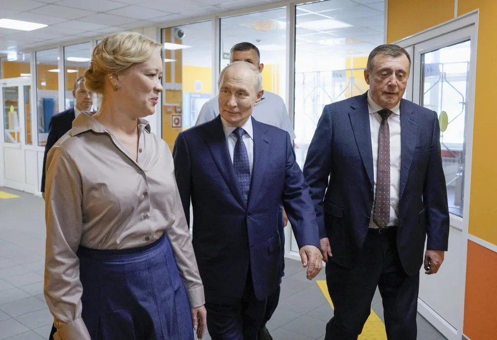 プーチン大統領（択捉島訪問時）
